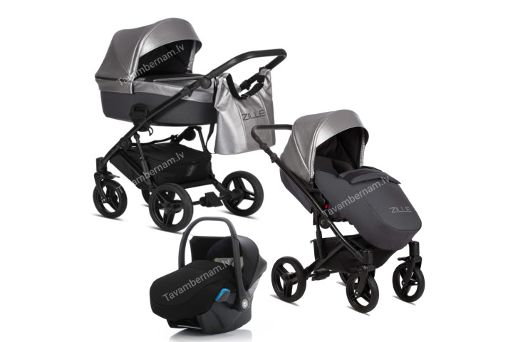 Tutis ZILLE 3-1 col.5 bērnu universālie rati